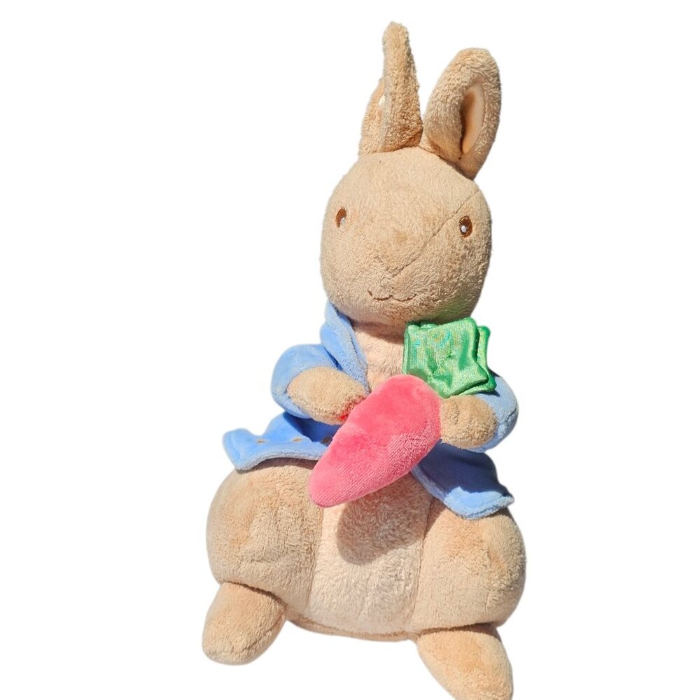 Beatrix Potter Peter Rabbit‎ Plush Stuffed Animal Baby Music Fredrick Warne Y2K
